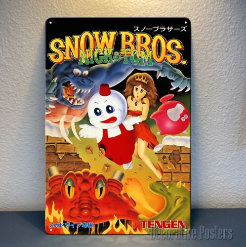 Retro Gaming Video - p1,Snow Bros Nick&Tom Retro Tengen Video