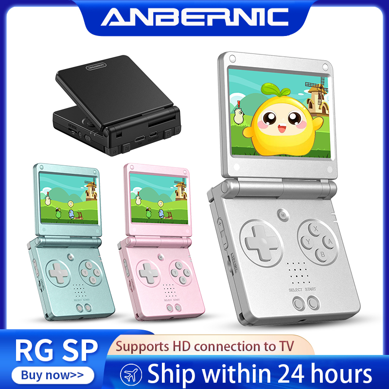 Anbernic RGSP Flip Retro Handh - đánh giá và giá Retro Gaming Portable