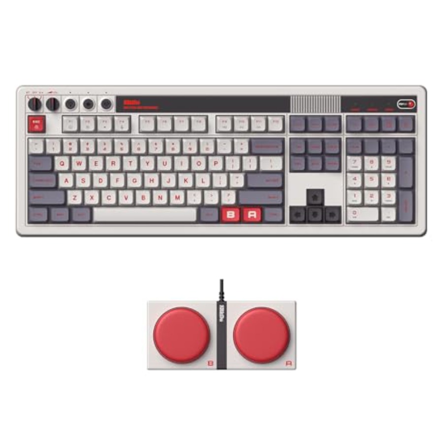 Retro 108 mechanical keyboard  - đánh giá và giá Retro Gaming Uk