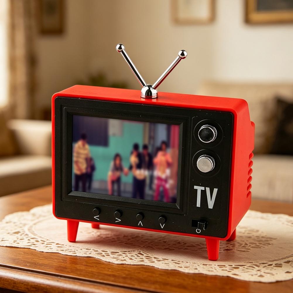 Mini Cartoon TV, Type-C Rechar - đánh giá và giá Retro Gaming Tv