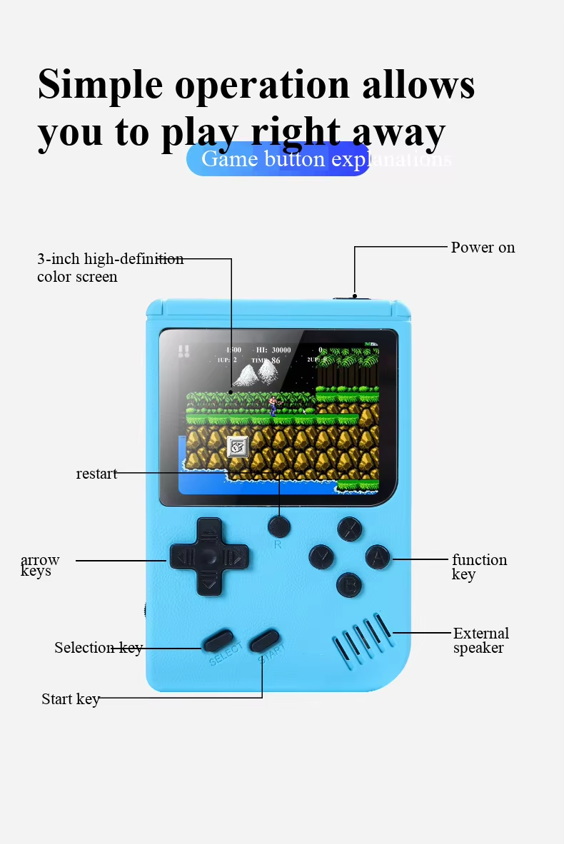400 In 1 MINI Games Handheld G - đánh giá và giá Retro Gaming Best Console