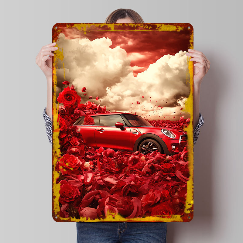 Red UK Car Cooper in Rose Fiel - đánh giá và giá Retro Gaming Uk