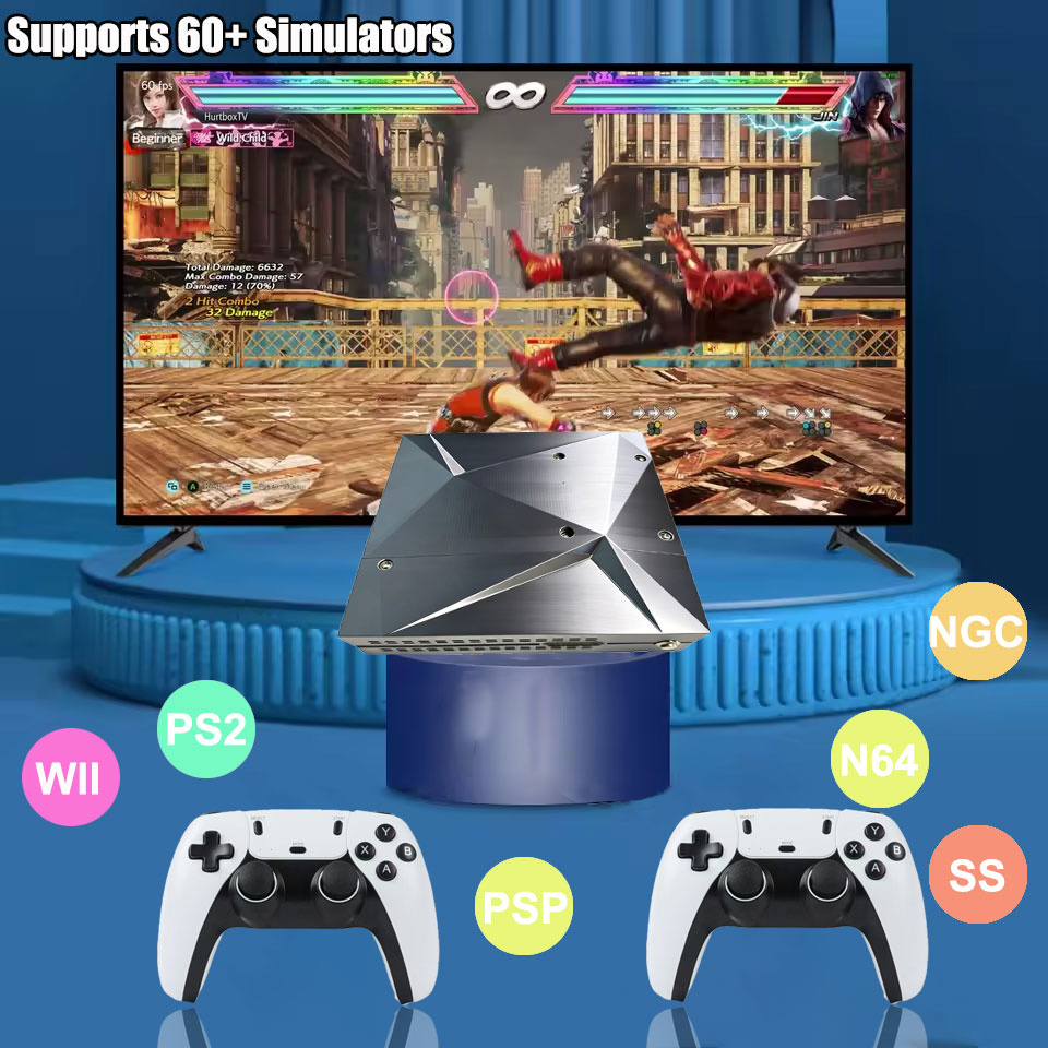 P88 Retro Game Console 500G/1T - đánh giá và giá Retro Gaming Batocera
