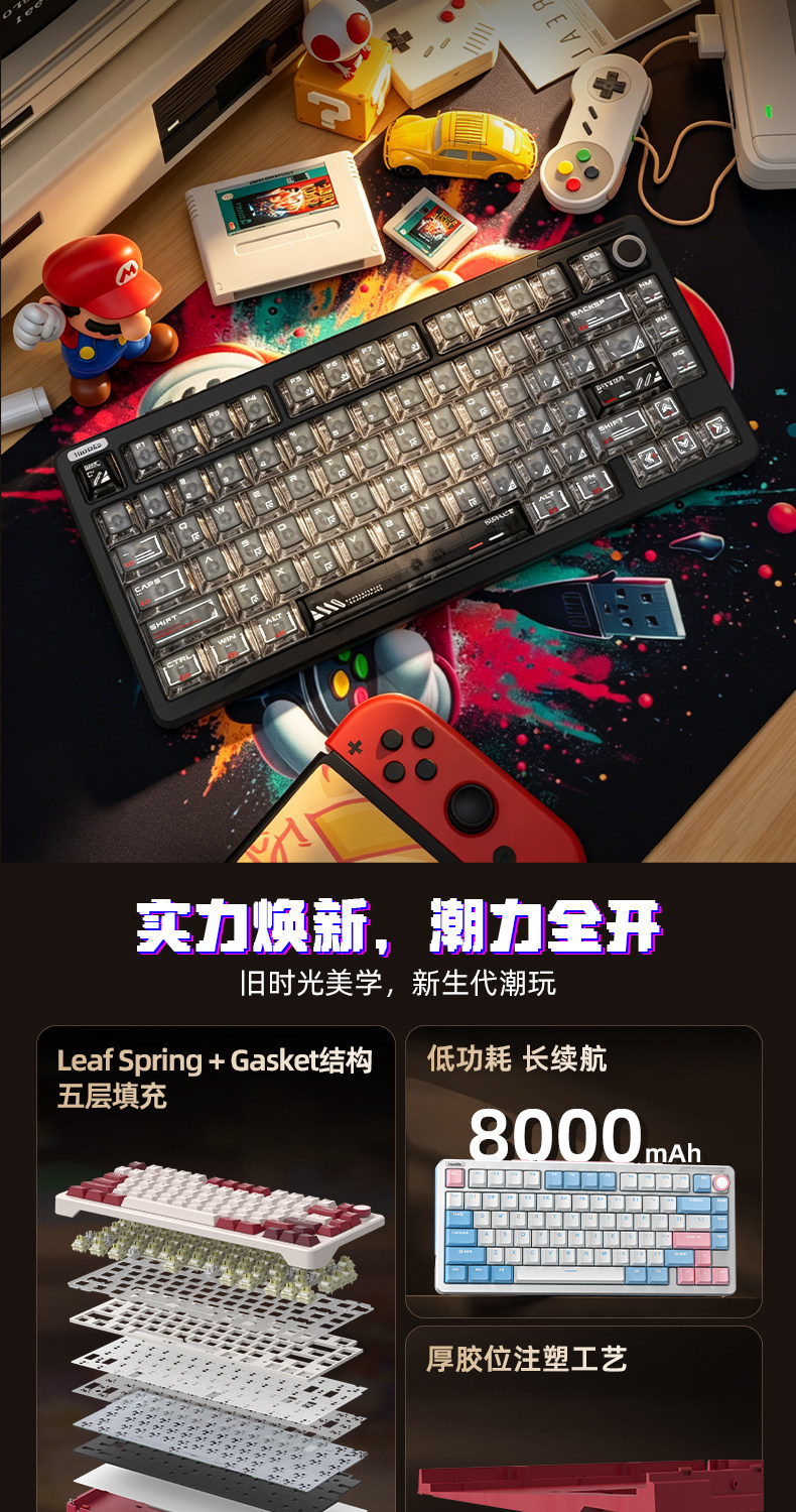 Custom iLovbee B75Pro Wireless - đánh giá và giá Retro Gaming Uk