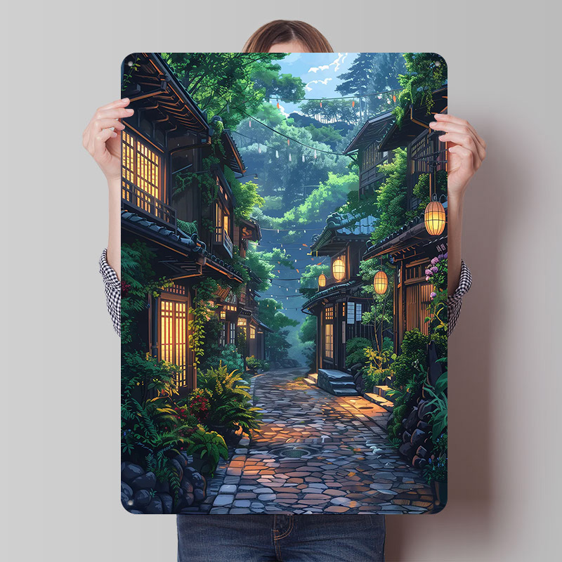 Green Street in Japan Tin Plaq - đánh giá và giá Retro Gaming Japan