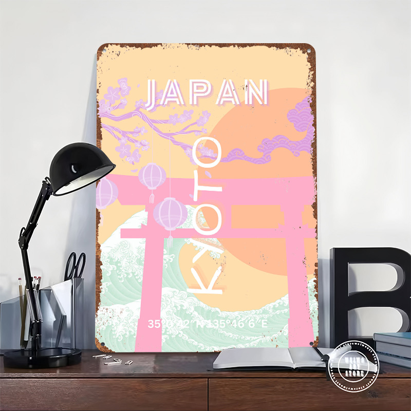 Kyoto Japan Travel Art Metal P - đánh giá và giá Retro Gaming Japan