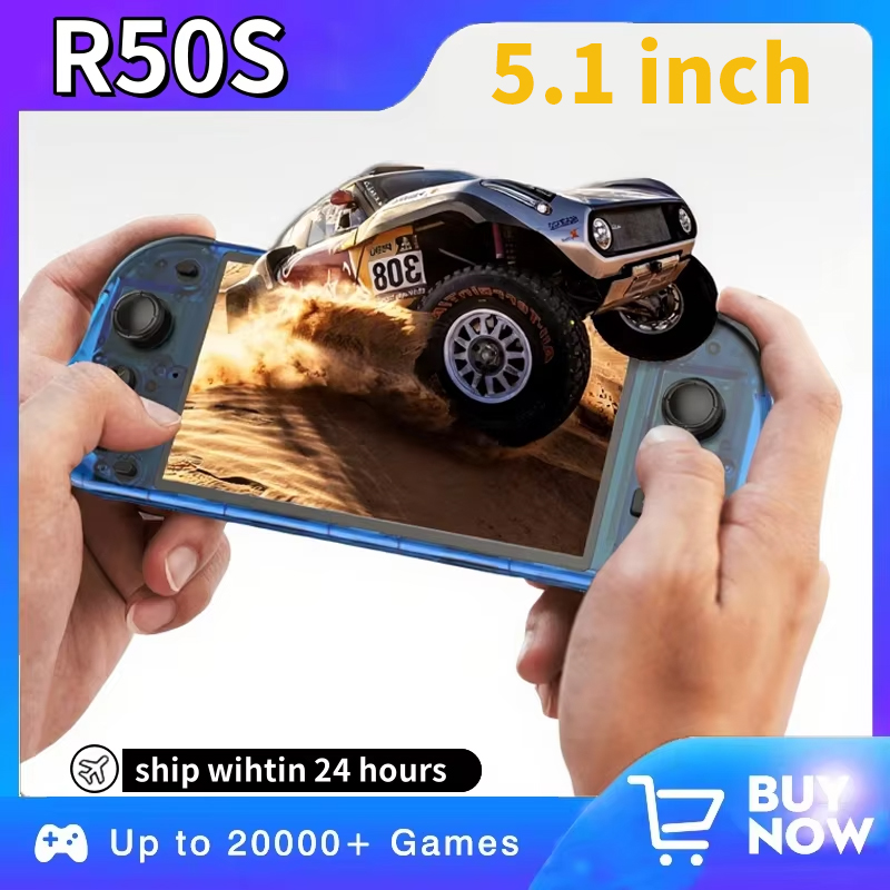 5.1inch New R50S Retro Handhel - đánh giá và giá Retro Gaming Portable