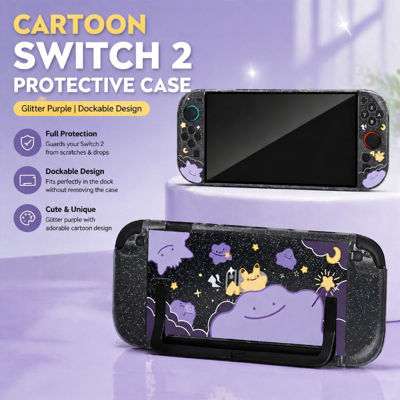 Cartoon Switch 2 Protective Ca - đánh giá và giá Retro Gaming Case
