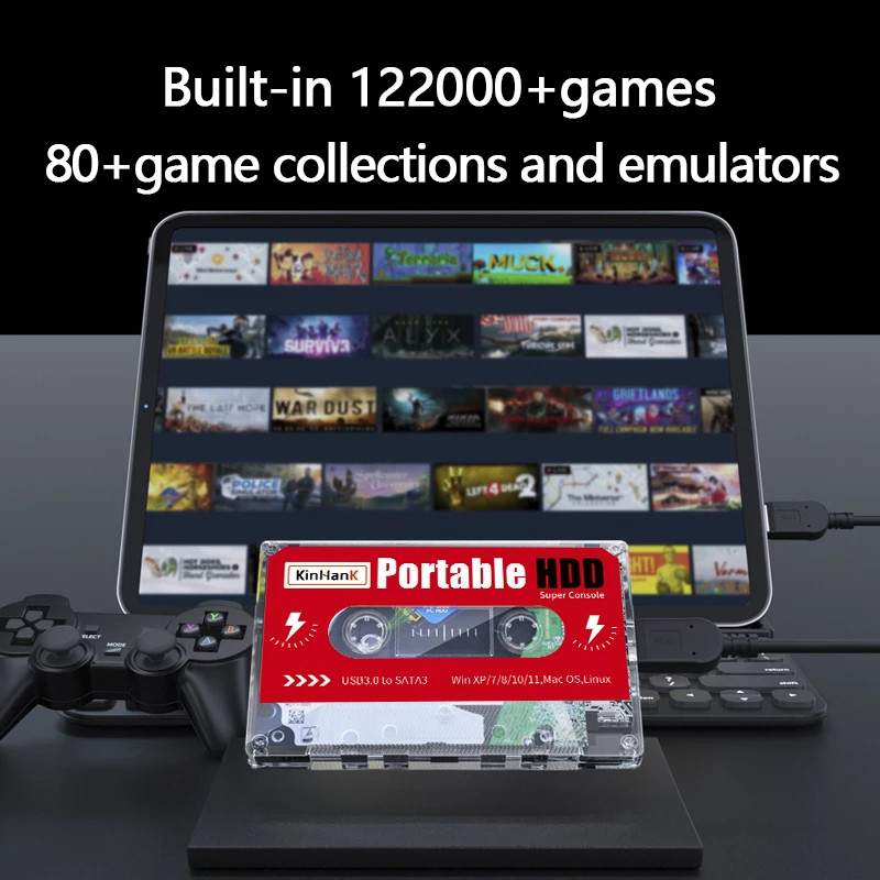 KINHANK Super Console X Gaming - đánh giá và giá Retro Gaming Batocera