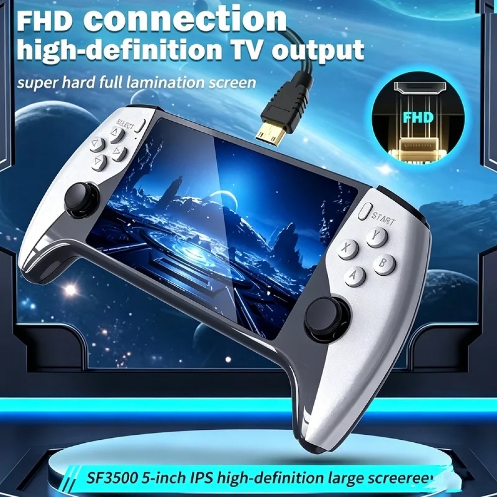 SF3500 5 inch Handheld Game Co - đánh giá và giá Retro Gaming Nostalgia